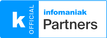Infomaniak partner partenaire officiel-agence-engagée-responsable-RSE-compensée-numérique écoconception web